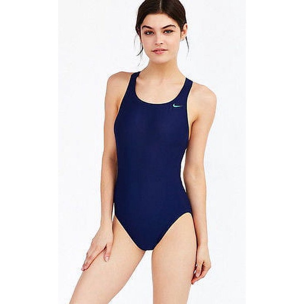 Navy blue Nike swim suit